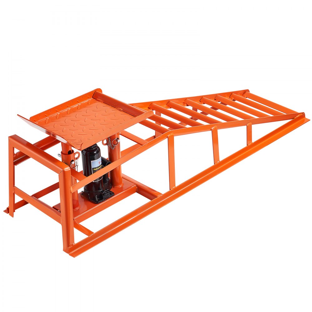 VEVOR Hydraulic Car Ramps, 2 PCS 11000 lbs 5T, 10-14.2 Inch Lift Height, Heavy Duty Hydraulic Vehicle Ramps, Portable Car Lifts for Home Garage Maintenance and Oil Changes, Truck Vehicle Auto Repair