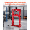 VEVOR 50-Ton Electric Hydraulic Shop Press, 2.2KW 110V, H-Frame Garage Floor Shop Press with Automatic Fast Ram Movement, Heavy-Duty Steel Adjustable Hydraulic Press for Bending Straightening Pressing