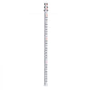 VEVOR Aluminum Grade Rod, 9-Feet/10ths 3 Sections Telescopic Measuring Rod,Double-Sided Scale 1/10ft Leveling Rod Stick,Aluminum Alloy Survey Rod with Bubble Level&Carrying Bag for Houses,Walls,Floors