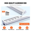 VEVOR Aluminum Grade Rod, 9-Feet/8ths 3 Sections Telescopic Measuring Rod, Double-Sided Scale 1/8in Leveling Rod Stick,Aluminum Alloy Survey Rod with Bubble Level &Carrying Bag for Houses,Walls,Floors