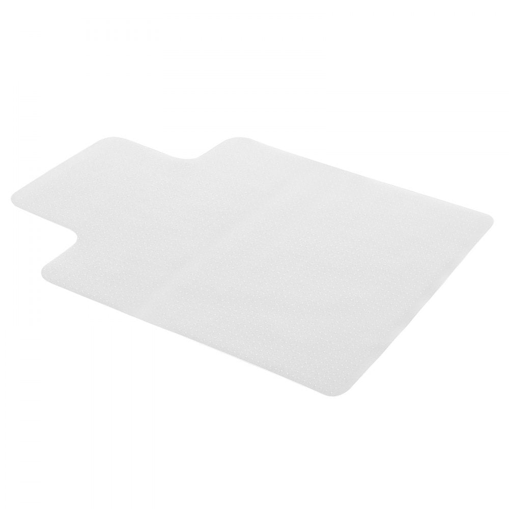 VEVOR Chair Mat with Lip, 36 x 48-inch Office Chair Mat for Low Pile Carpeted Floors, Clear Floor Protector Rug with Studded, Non-Slip & Easy to Clean, Smooth Glide Under Desk Rug for Home Office