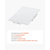 VEVOR Chair Mat, 30 x 48-inch Transparent Office Chair Mat for Hard Floors, Floor Protector for Rolling Chairs, Non-Slip & Easy to Clean, Smooth Glide Under Desk Rug for Home Office (Rectangular)