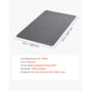 VEVOR Chair Mat, 55 x 35-inch Office Chair Mat for Hard Floors, Floor Protector for Rolling Chairs, Polyester Surface, Non-Slip & Easy to Clean, Smooth Glide Under Desk Rug for Home Office (Dark Grey)
