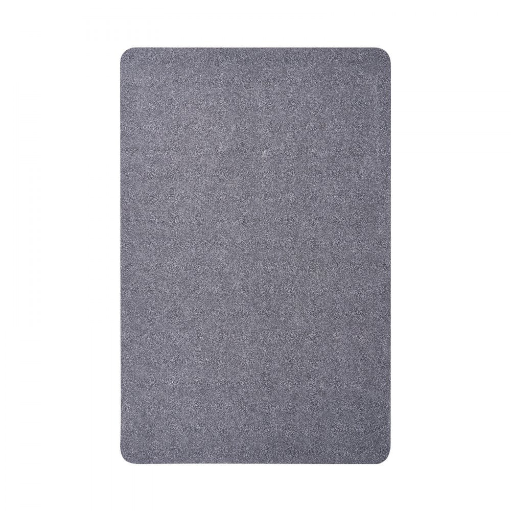 VEVOR Chair Mat, 55 x 35-inch Office Chair Mat for Hard Floors, Floor Protector for Rolling Chairs, Polyester Surface, Non-Slip & Easy to Clean, Smooth Glide Under Desk Rug for Home Office (Dark Grey)