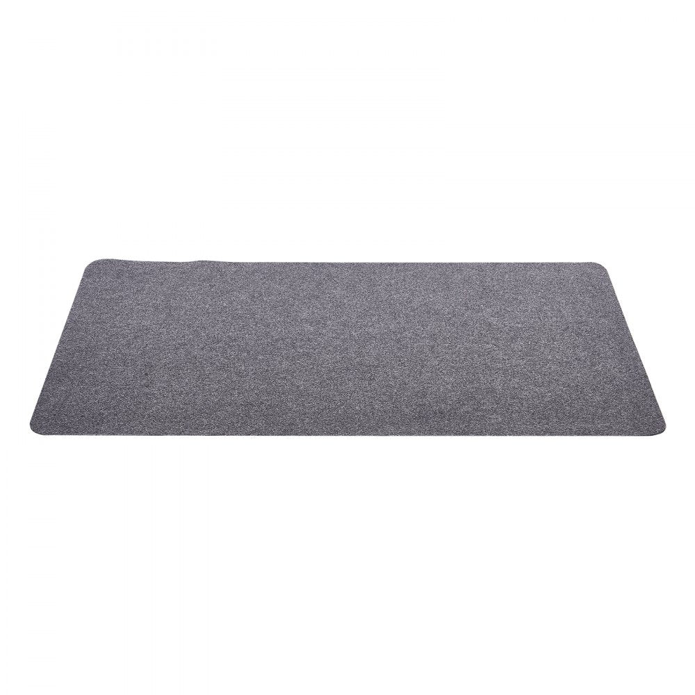 VEVOR Chair Mat, 55 x 35-inch Office Chair Mat for Hard Floors, Floor Protector for Rolling Chairs, Polyester Surface, Non-Slip & Easy to Clean, Smooth Glide Under Desk Rug for Home Office (Dark Grey)