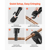 VEVOR 7/8" Press Jaw for Compact Series Press Tools, 52 HRC Hardened Steel Pressing Jaw for High Pressure HVAC/R Applications - Compatible with 24KN Press Tools for RLS Copper Pipes Connections