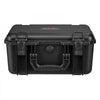 VEVOR Hard Pistol Case, Heavy Duty Hard Gun Case with XPE Foam Lining, Waterproof Pistol Storage Box with Customizable Interior & Handle for Gun, Lenses, Camera, Gear, TSA Compliant, 15.9x12.5x7.5 in