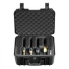 VEVOR Hard Pistol Case, Heavy Duty Hard Gun Case with XPE Foam Lining, Waterproof Pistol Storage Box with Customizable Interior & Handle for Gun, Lenses, Camera, Gear, TSA Compliant, 15.9x12.5x7.5 in