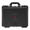 VEVOR Hard Pistol Case, Heavy Duty Hard Gun Case with XPE Foam Interior, Waterproof Pistol Storage Box with Customizable Lining & Handle for Gun, Lenses, Camera, Gear, TSA Compliant, 18.7x12.5x7.5 in