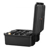 VEVOR Hard Pistol Case, Heavy Duty Hard Gun Case with XPE Foam Lining, Waterproof Pistol Storage Box with Customizable Interior & Handle for Gun, Lenses, Camera, Gear, TSA Compliant, 19.3x17.1x8.3 in