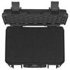 VEVOR Hard Pistol Cases with Pre-cut PU Foam, Waterproof & Dustproof Hard Gun Case for 1 Pistol, 12.59×9.01×4.4 in Lockable Pistol Case, Black