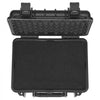 VEVOR Hard Pistol Cases with Pre-cut PU Foam, Waterproof & Dustproof Hard Gun Case for 2 Pistol, 14.1×11.5×7.6 in Lockable Pistol Case, Black