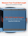 Measure your truck bed length - 2016-2025 Toyota Tacoma, rail system only, only fits 5 ft (60.5 in)