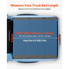 VEVOR Hard Tri-Fold Truck Bed Tonneau Cover, Compatible with 2022-2025 Toyota Tundra with OE Track System 5.6 ft (66.7 in) Bed, Waterproof Hard Folding Truck Tonneau Cover, Aluminum Alloy Support Bar
