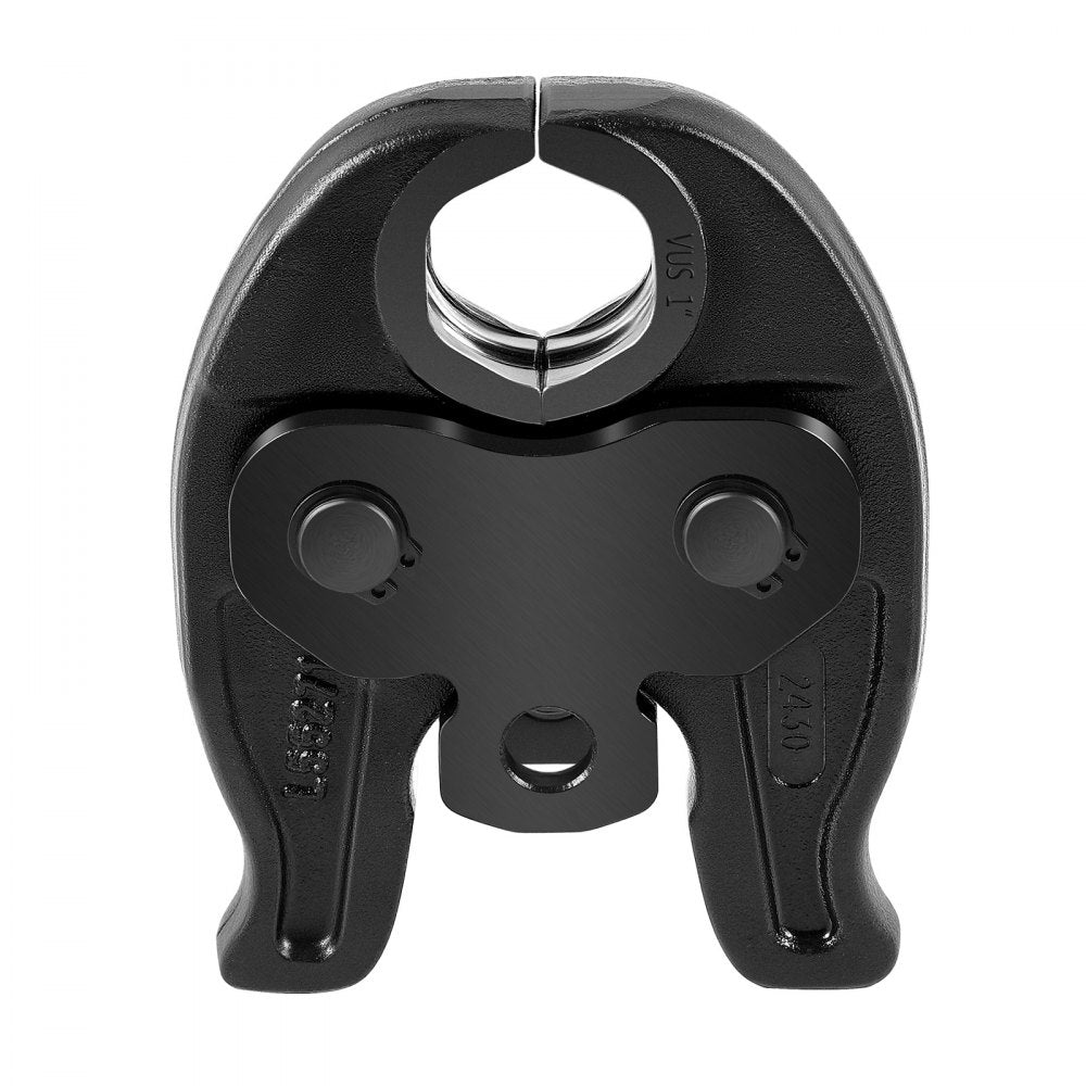 VEVOR VUS Press Jaws for 24KN Compact Series Press Tools, 3PCS Pressing Jaws 1/2", 3/4" & 1" - Compatible with ProPress Copper Pipes Connections, Includes Carrying Case