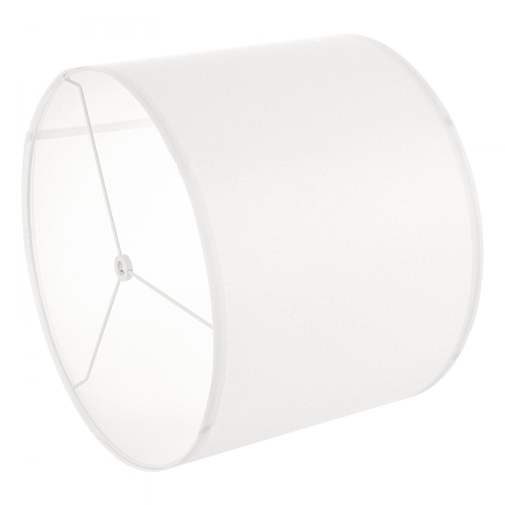 VEVOR Drum Lamp Shade 2 Set, 13 in Top x 13 in Bottom x 10 in High, Medium Drum Linen Lampshade, Replacement Lamp Shade for Table Lamps Floor Lamps Pendant Lights, Easy Assembly Required (Off-white)