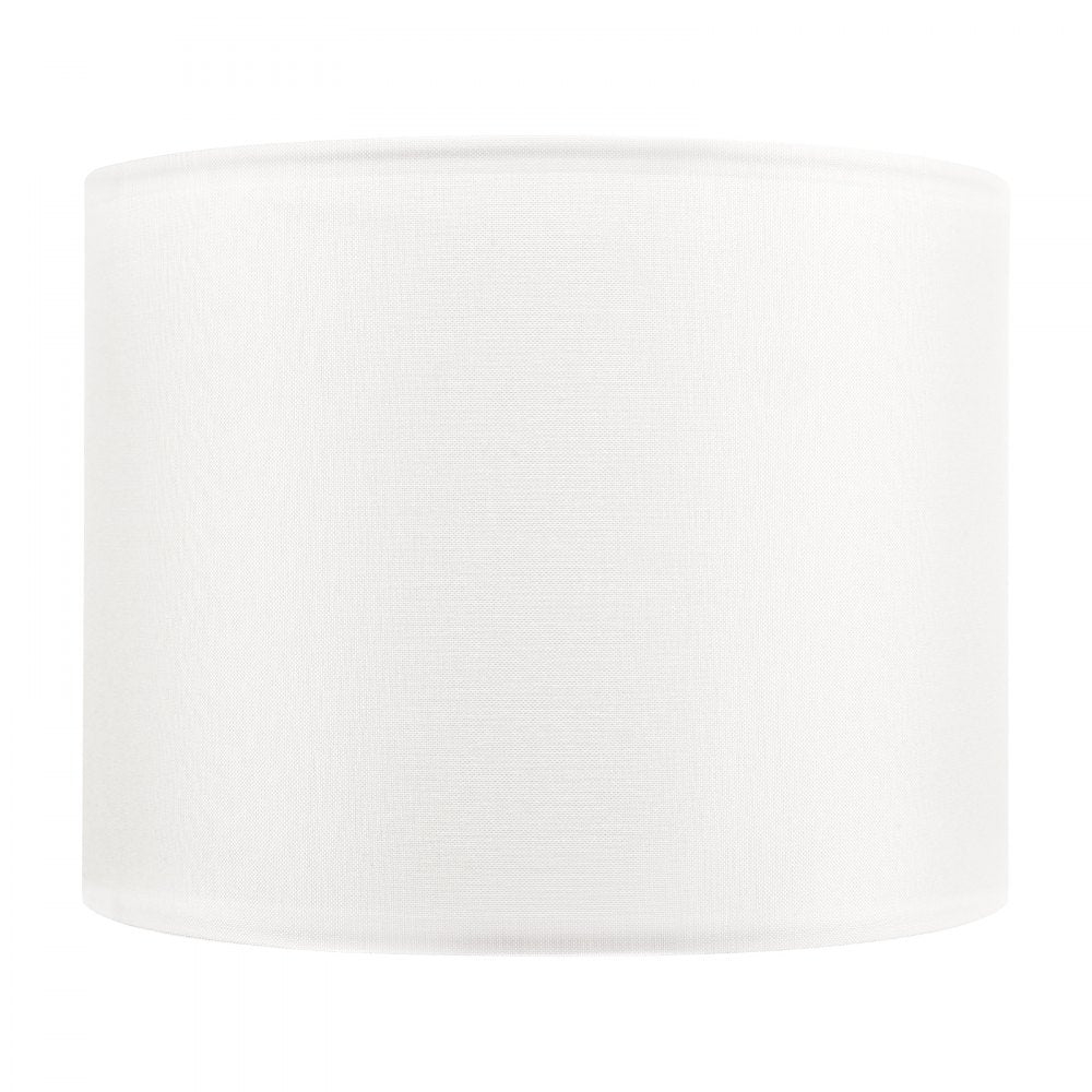 VEVOR Drum Lamp Shade 2 Set, 16 in Top x 16 in Bottom x 12 in High, Large Lampshade with Harp, Replacement Lamp Shade for Table Lamps Floor Lamps Pendant Lights, Easy Assembly Required (Off-white)