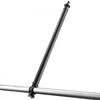 VEVOR Chain Link Fence Extensions, 9 Packs 27.4" Extension Height, Galvanized Post Extender for 1.3" to 1.5" Top of Fence, U Bracket, Barbed Wire Extend Arm for Privacy, Prevent Dogs Jumping Out