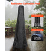 VEVOR Chiminea, 20 Inch Outdoor Wood Burning Firepit, Conical Fireplace for BBQ & Warming, Outside Wooden Fire Pit with Grill Mesh, Chimney Coat & Rustproof Chiminea Lid, for Patio, Garden, Backyard