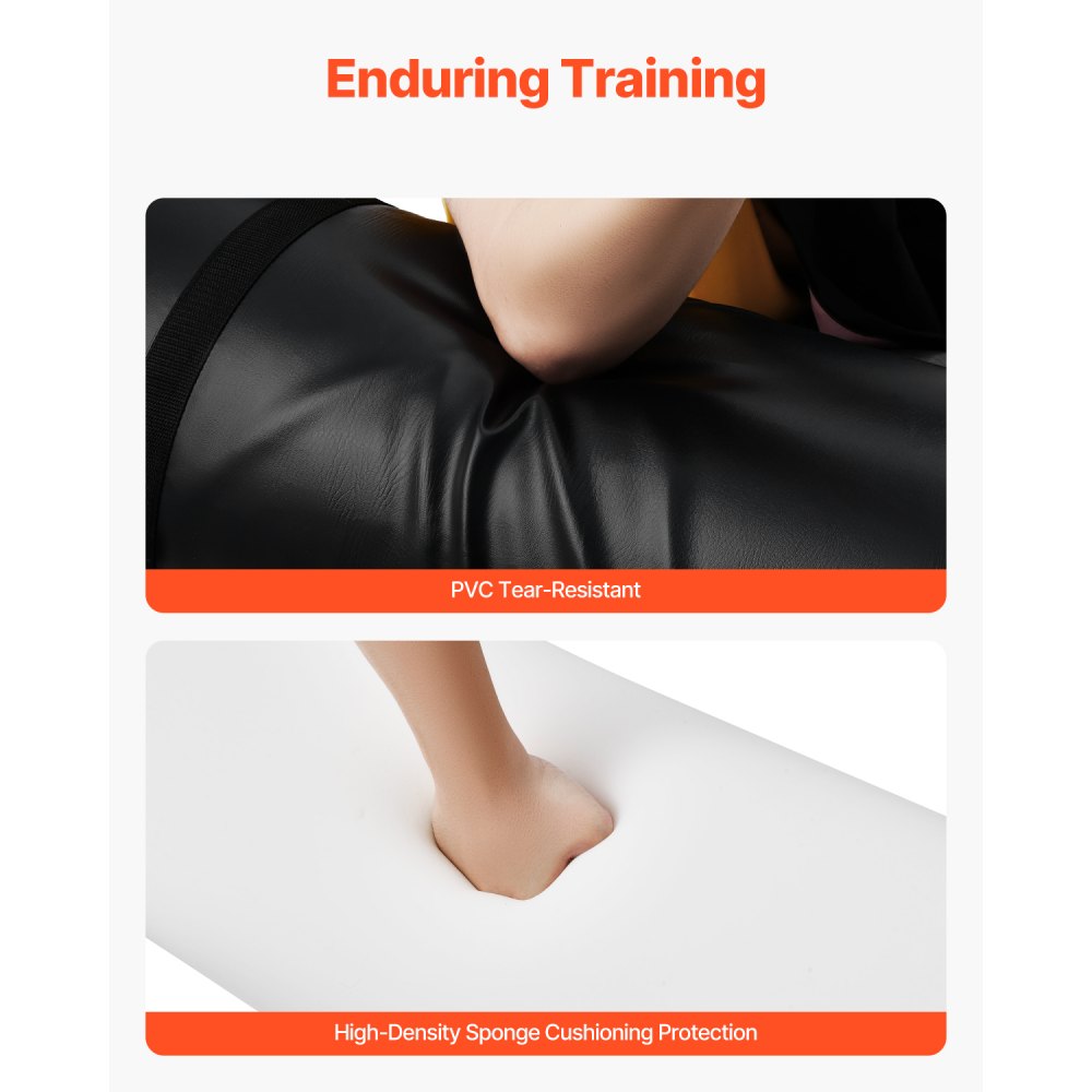 VEVOR Football Tackling Dummy, 47.2 in High-Density Sponge Blocking Pad Equipment for Practice, Heavy Duty Tackle Dummies with Handles, Great for Contact Drills, Martial Arts, Sports Training, 1PCS