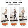 VEVOR Walking Pad, Under Desk Treadmill for Home Office, Working Walking Jogging Machine, 265 Lbs Capacity 2.5HP Portable Lightweight Walking Pad, with Remote Control and LED Display