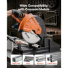 VEVOR Chop Saw Blade 14-in 66 Teeth Cermet-Tipped Metal Cold Cutting Blade, Compatible with Chop Saws, 4000 Cuts, Cutting Smooth Surfaces with No Burrs, Noise Reduction and Heat Dissipation Holes