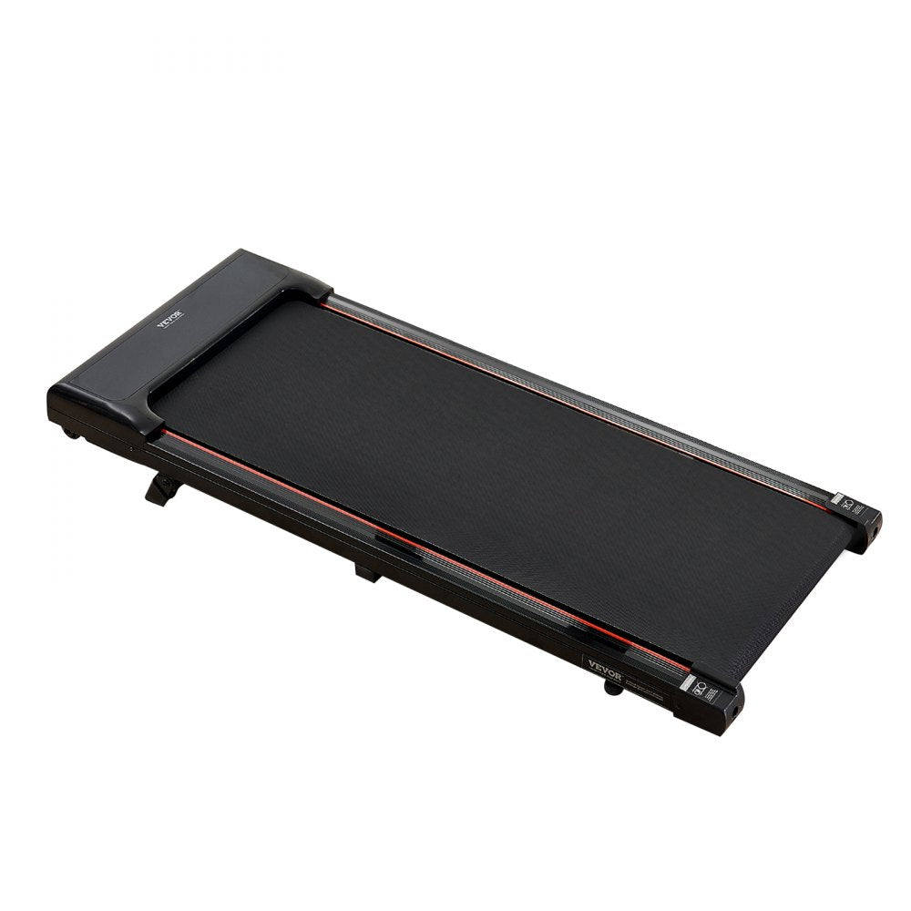 VEVOR Walking Pad, Under Desk Treadmill with Incline, Working Walking Jogging Machine for Home Office, 265 Lbs Capacity 2.5HP Portable Walking Pad, with Remote Control, LED Display, and Bluetooth
