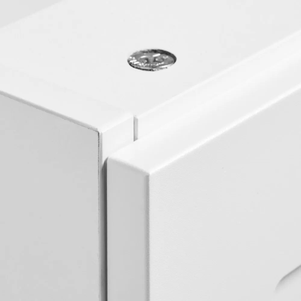 VEVOR White Shaker Base Cabinet Ready to Assemble, 30"W Unassembled Cabinet, 30" W x 24" D x 34.5" H, with 3 Drawers, Soft-Close Hardware, Fine Edge Banding, for Home, Office, and Laundry Room