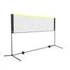 VEVOR Badminton Net, Height Adjustable Volleyball Net, 10ft Wide Foldable Pickleball Net, Portable Easy Setup Tennis Net Set with Poles, Stand and Carry Bag, for Kids Backyard Game Indoor Outdoor Use