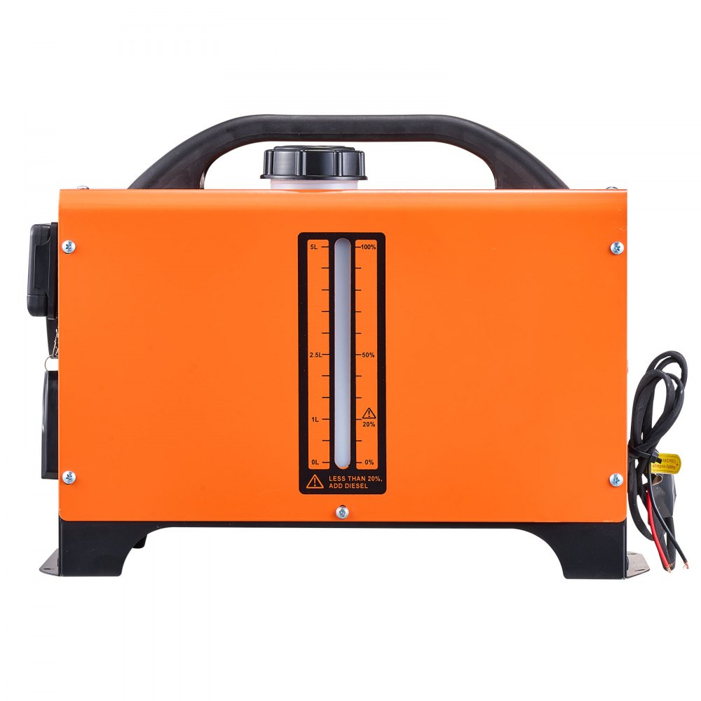 VEVOR Diesel Air Heater, 8 kW DC12-24V, Fast Heating Diesel Parking Heater with Remote Control and Square Color Digital Display, Low Noise, Voice Announcement, for RV, Truck, Camper, Boat and Trailer