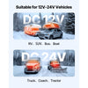 VEVOR Diesel Air Heater, 8 kW DC12-24V, Fast Heating Diesel Parking Heater with Remote Control and Color Digital Display, Low Noise, Voice Announcement, for RV, Truck, Camper, Van, Boat and Trailer