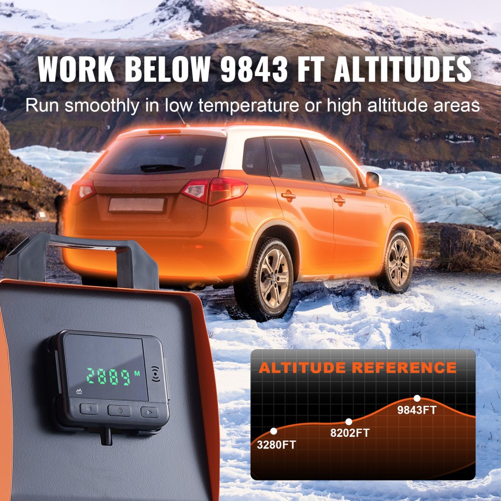VEVOR Diesel Air Heater, 12V 5KW All-on-one Diesel Heater with Remote Control and LCD, 5L Fuel Tank Portable Diesel Parking Heater, Rapid Heating for RV Trailer Camper Van Boat