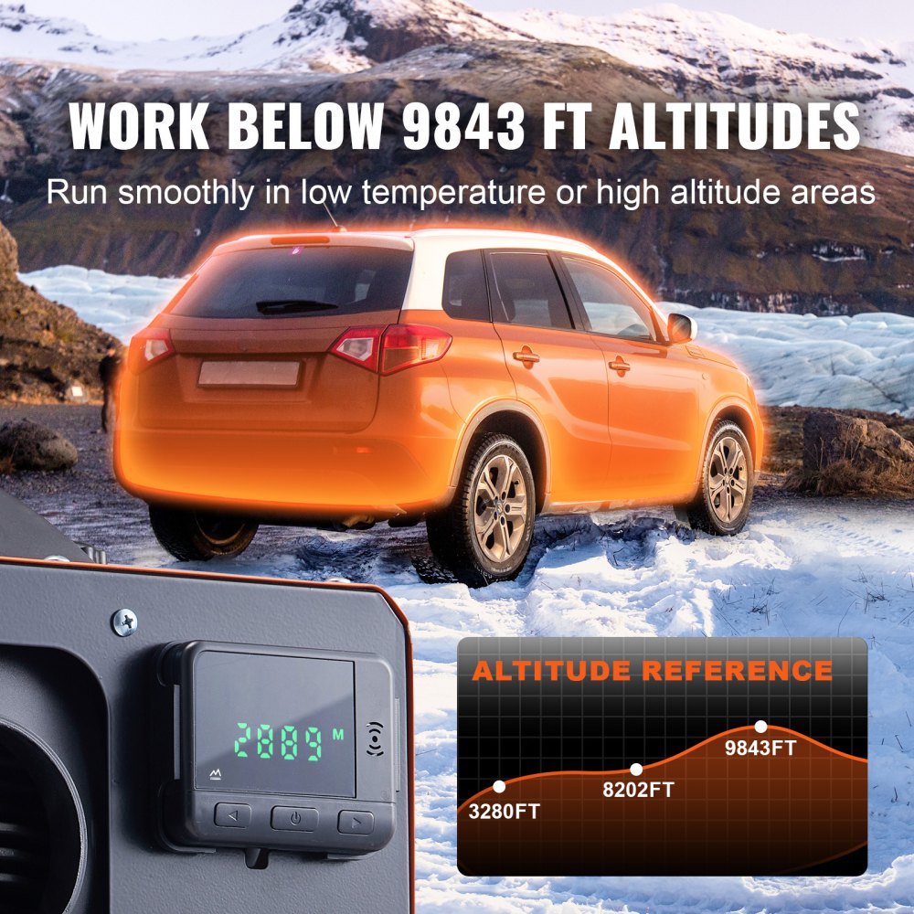 VEVOR Diesel Air Heater, 12V 8KW All-on-one Diesel Heater with Remote Control and LCD Display, 5L Fuel Tank Portable Diesel Parking Heater, Rapid Heating for RV Trailer Camper Van Boat