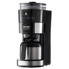 VEVOR Coffee Maker with Grinder, 8 Cup Programmable Coffee Machine, Grind and Brew Coffee Maker with 24-Hour Timer for Auto Brew, Reusable Filter, for Home Office Restaurant
