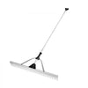 VEVOR Landscape Rake, 36" Head Aluminum Landscape Rake, Lake Weed Rake with 102.36" Adjustable Extension Handle, Rope and Float, for Loosening Soil, Lawn Care, Weeding Lake, Garden, Pond