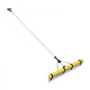 VEVOR Landscape Rake, 36" Head Aluminum Landscape Rake, Lake Weed Rake with 102.36" Adjustable Extension Handle, Rope and Float, for Loosening Soil, Lawn Care, Weeding Lake, Garden, Pond