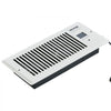 VEVOR Register Booster Fan, Quiet Vent Booster Fan Fits 4” x 10” Register Holes, with Remote Control and Thermostat Control, Adjustable Speed for Heating Cooling Smart Vent, White