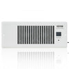 VEVOR Register Booster Fan, Quiet Vent Booster Fan Fits 4” x 12” Register Holes, with Remote Control and Thermostat Control, Adjustable Speed for Heating Cooling Smart Vent, White