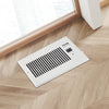 VEVOR Register Booster Fan, Quiet Vent Booster Fan Fits 6 x 10 inch Holes, with Remote Control and Thermostat Control, Adjustable Speed for Heating Cooling Smart Vent, White