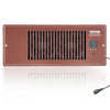 VEVOR Register Booster Fan, Quiet Vent Booster Fan Fits 4” x 12” Register Holes, with Remote Control and Thermostat Control, Adjustable Speed for Heating Cooling Smart Vent, Brown
