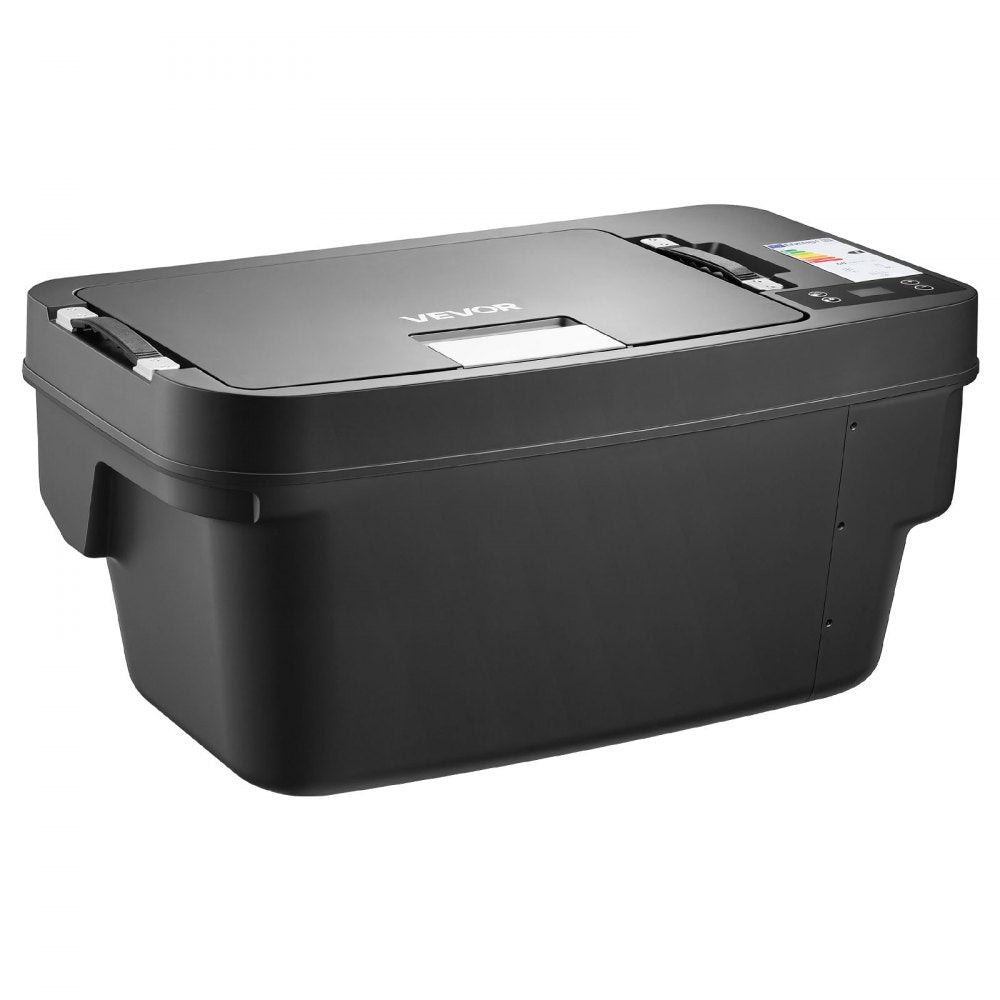 VEVOR 12 Volt Refrigerator, 37 QT/ 35L Car Fridge for Tesla Model Y, Portable Electric Freezer Compressor with APP Control, 12V/24V DC, -8℉ to 50℉