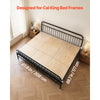 VEVOR Bunkie Board, Cal King 69.7 x 81.9 in, Foldable Bed Board Under Mattress with Nylon Webbing, Plywood, Rounded Edges, Anti-Sag Design for Metal Frames, Sleeper Sofas, Platform and Bunk Beds