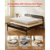 VEVOR Bunkie Board, Cal King 69.7 x 81.9 in, Foldable Bed Board Under Mattress with Nylon Webbing, Plywood, Rounded Edges, Anti-Sag Design for Metal Frames, Sleeper Sofas, Platform and Bunk Beds