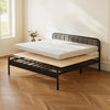 VEVOR Bunkie Board, Cal King 69.7 x 81.9 in, Foldable Bed Board Under Mattress with Nylon Webbing, Plywood, Rounded Edges, Anti-Sag Design for Metal Frames, Sleeper Sofas, Platform and Bunk Beds