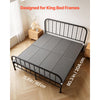 VEVOR Bunkie Board, King Size 80.3 x 75.9 in, Foldable Bed Board Under Mattress with Hook-and-Loop Straps, PP Core with 600D Oxford Fabric, Anti-Sag for Metal Frames, Bunk Beds, and Sleeper Sofas