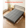 VEVOR Bunkie Board, Queen Size 80.3 x 60.2 in, Foldable Bed Board Under Mattress with Hook-and-Loop Straps, PP Core with 600D Oxford Fabric, Anti-Sag for Metal Frames, Bunk Beds, and Sleeper Sofas