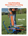 VEVOR clay target thrower holds up to 50 clay targets at once (feature image)