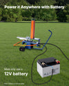 Uses 12V battery power (battery not included) (feature image)