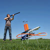 VEVOR Clay Target Thrower, Max 28 Clays Pigeon Thrower, 45+ Yards Automatic Skeet and Trap Launcher with Adjustable Angle & Foot Pedal for Clays Throwing Shooting Sports