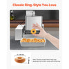 VEVOR Commercial Automatic Donuts Machine, 4 Rows Donuts Making Equipment, 240 pcs/hour Electric High Power Doughnut Maker, Stainless Steel Frying Auto Fryer, with Intelligent Control